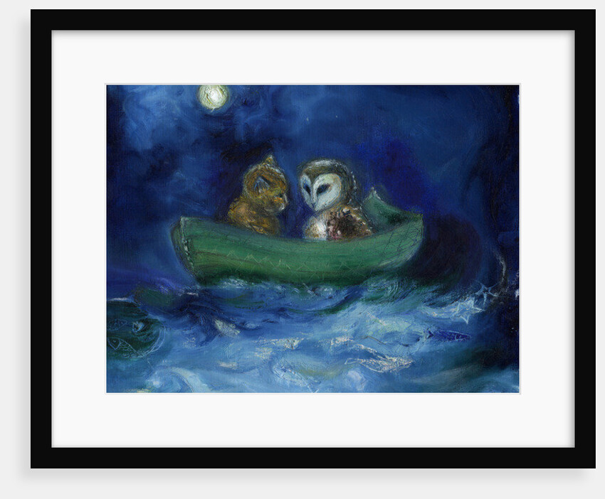 The Owl and the Pussycat, 2014 by Nancy Moniz Charalambous