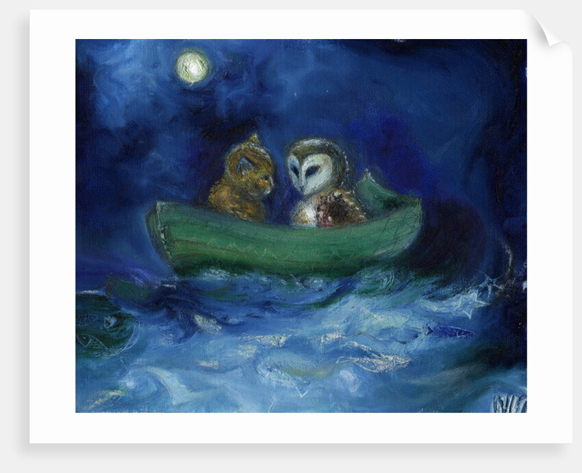 The Owl and the Pussycat, 2014 by Nancy Moniz Charalambous