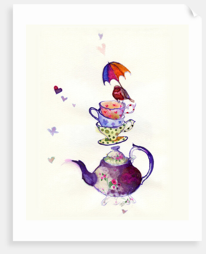 Little Tea bird, 2015 by Nancy Moniz Charalambous