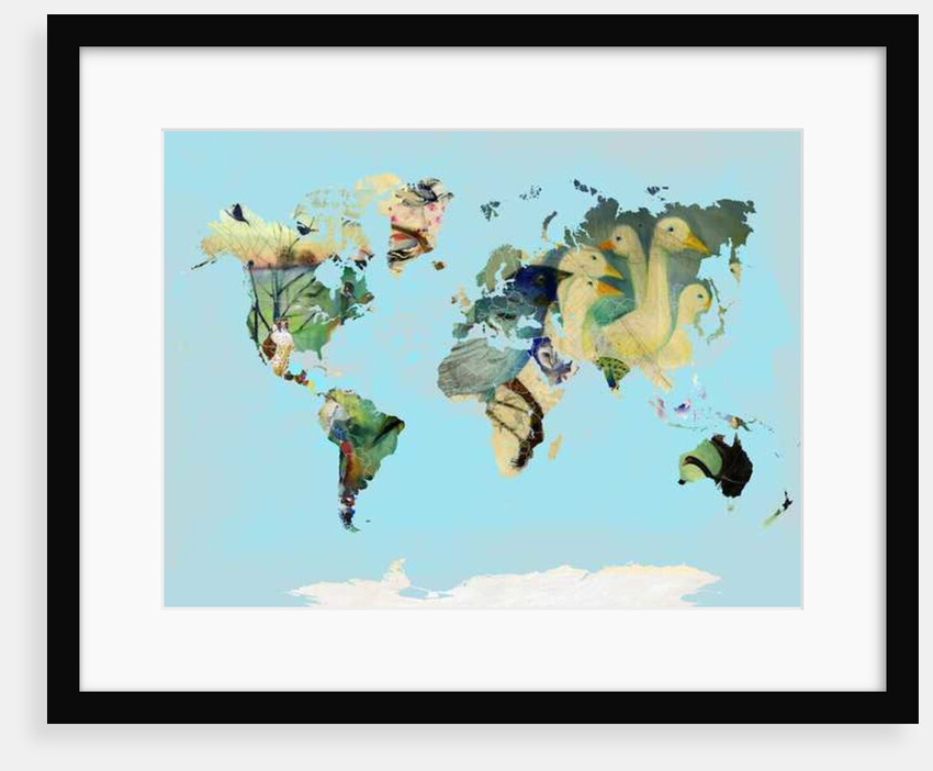 A Bird World, 2016 by Nancy Moniz Charalambous