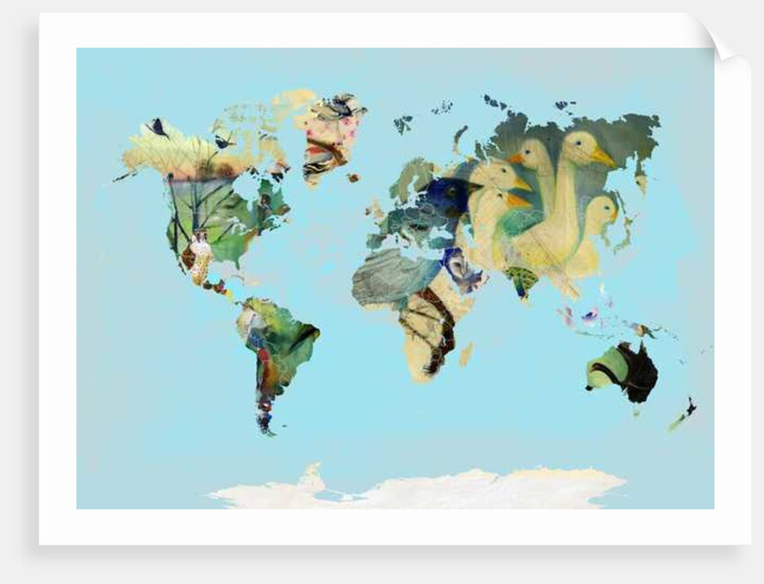 A Bird World, 2016 by Nancy Moniz Charalambous