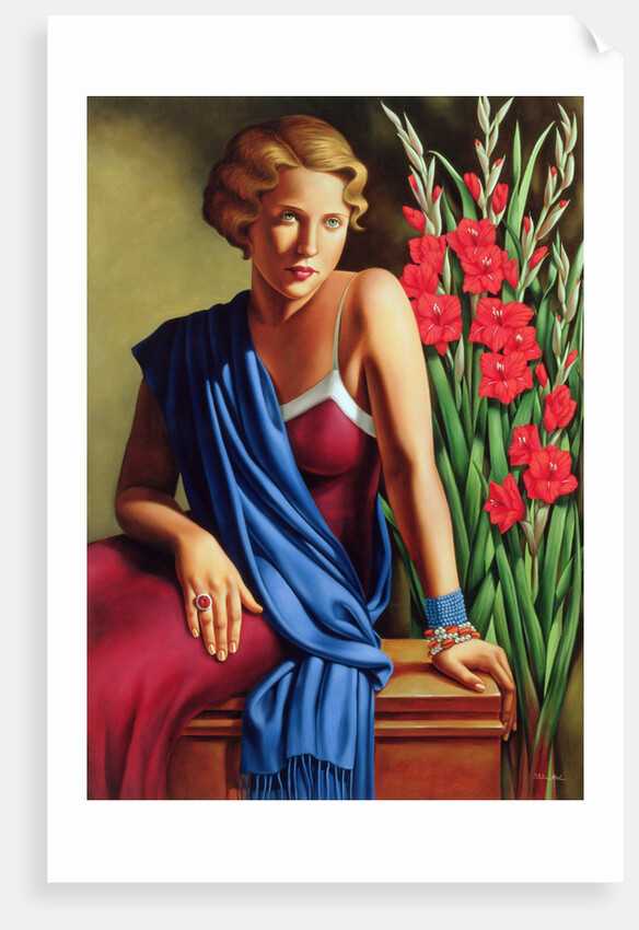 Girl with the Scarab Ring, 2005 by Catherine Abel