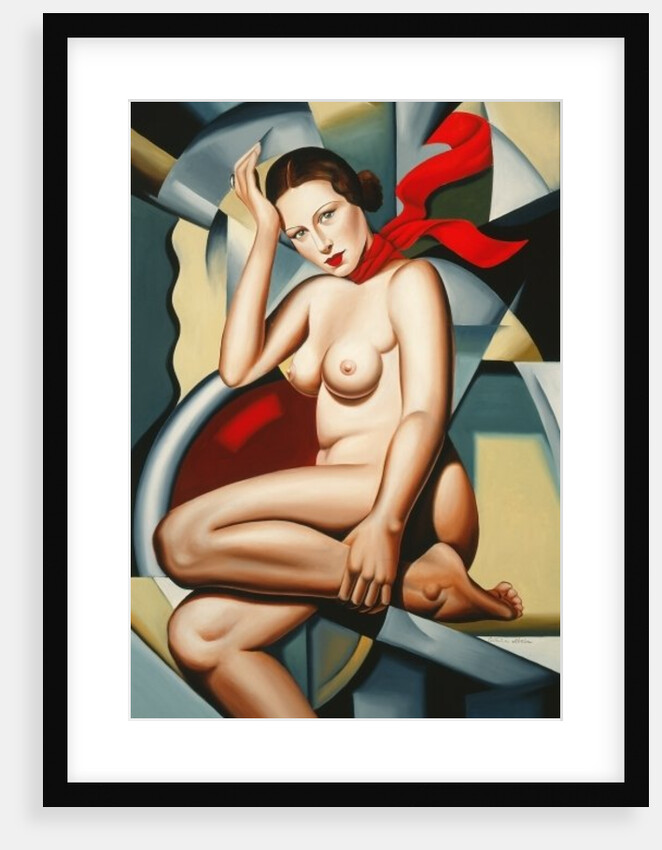 Orange Scarf by Catherine Abel