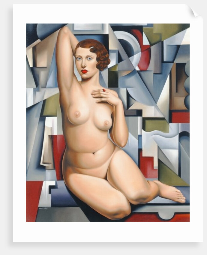Seated Cubist Nude, 2003 by Catherine Abel