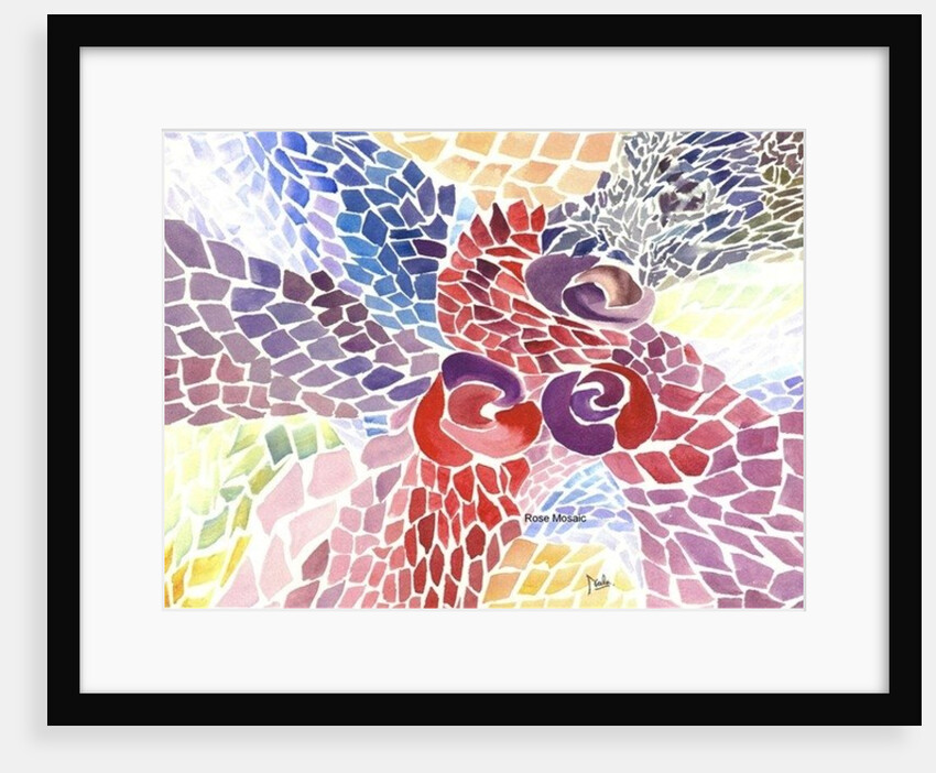 Rose Mosaic, 2002 by Neela Pushparaj