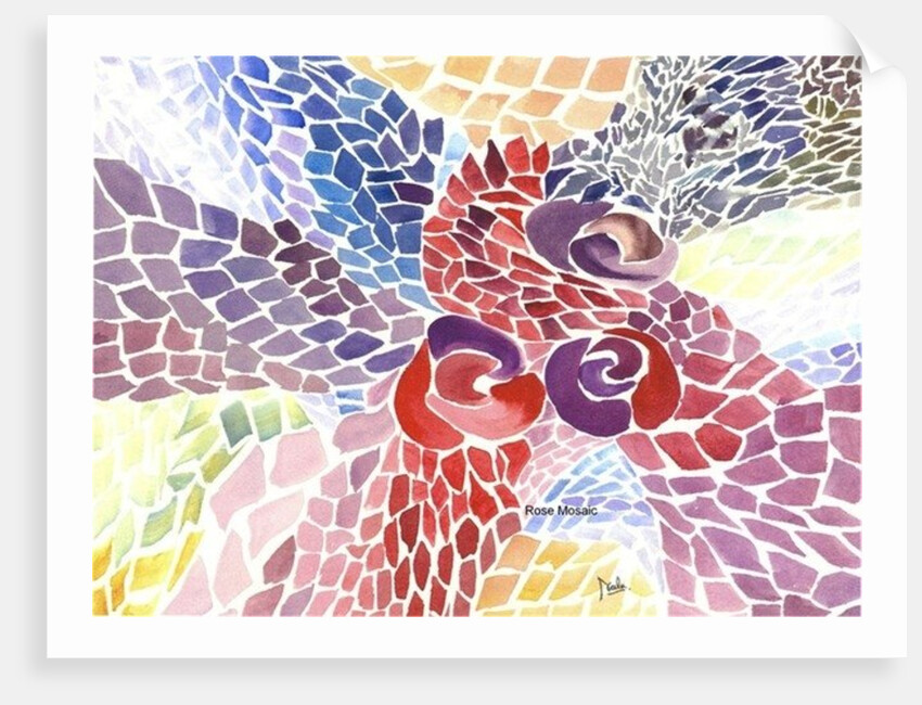 Rose Mosaic, 2002 by Neela Pushparaj
