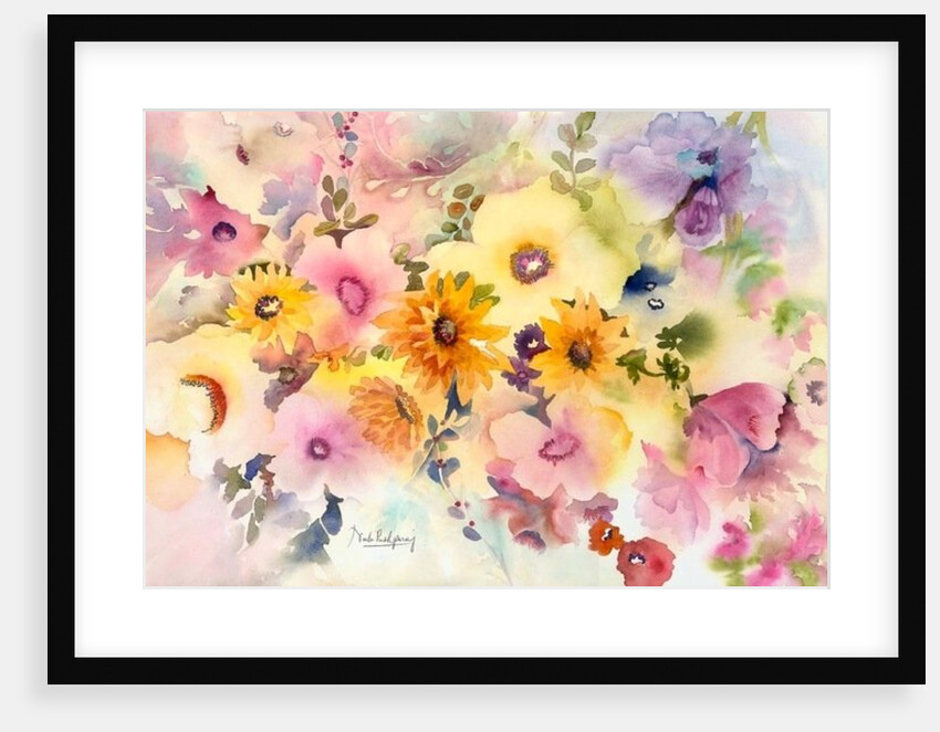 golden blossoms by Neela Pushparaj