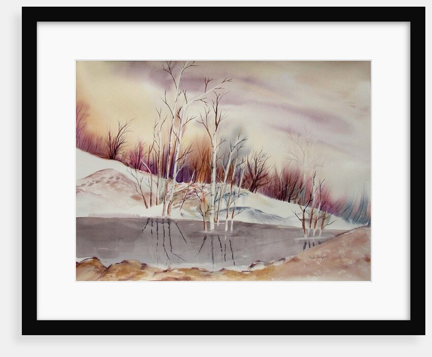 Still Water with Trees by Neela Pushparaj