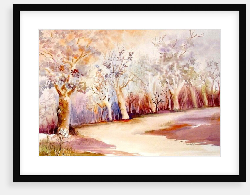 Pathway with Trees by Neela Pushparaj