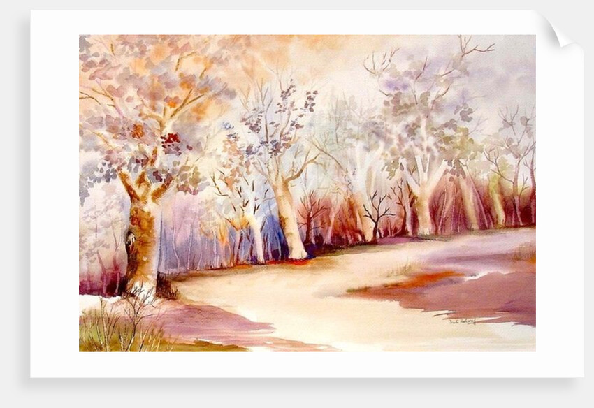 Pathway with Trees by Neela Pushparaj