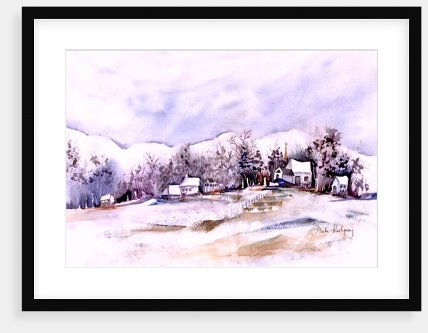Chapel on the Hill by Neela Pushparaj