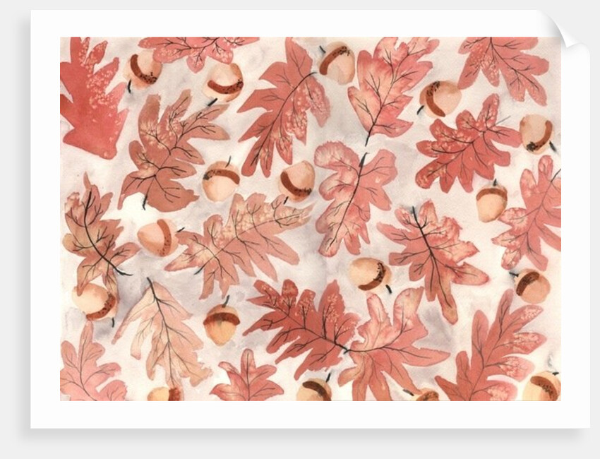 Oak Leaves and Acorns, 1999 by Neela Pushparaj