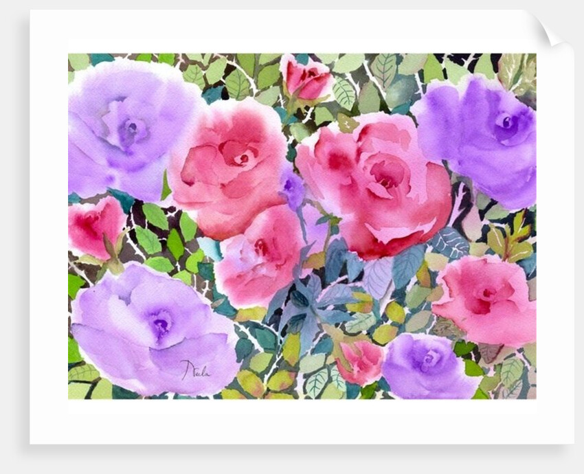 Rose Garden, 1999 by Neela Pushparaj