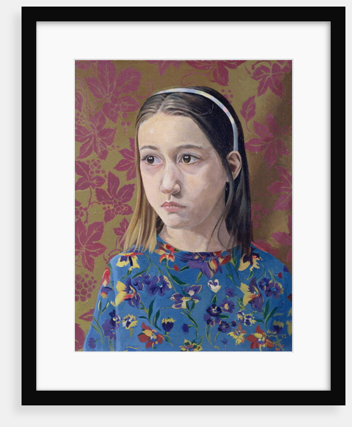 Painting of a Young Girl, 1993 by Alan Byrne