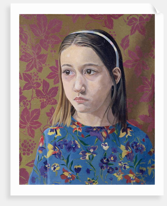 Painting of a Young Girl, 1993 by Alan Byrne