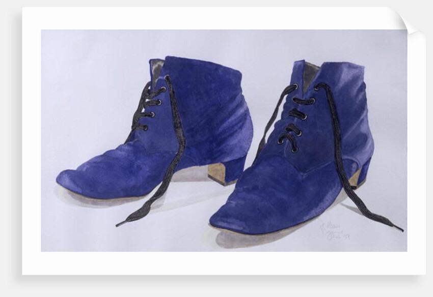 Blue Shoes, 1997 by Alan Byrne