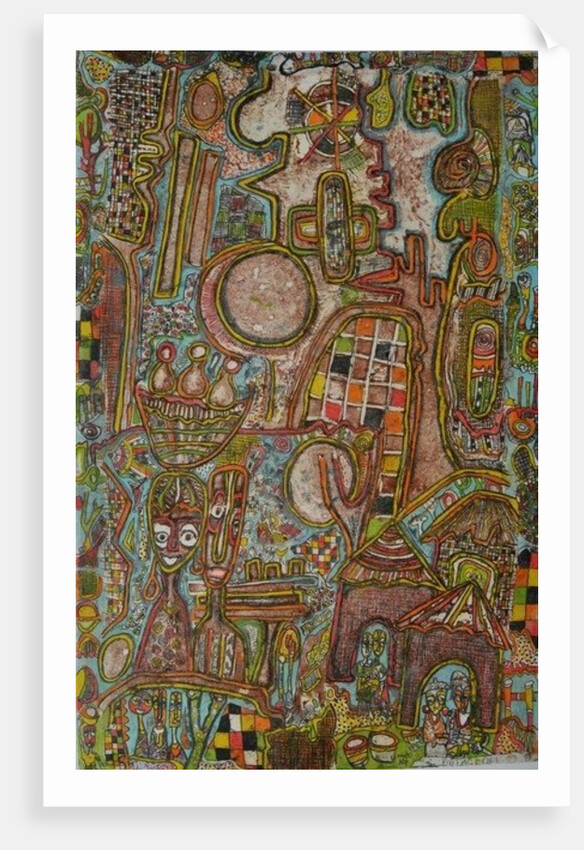 Village life, 2013 by Wole Oyeyemi