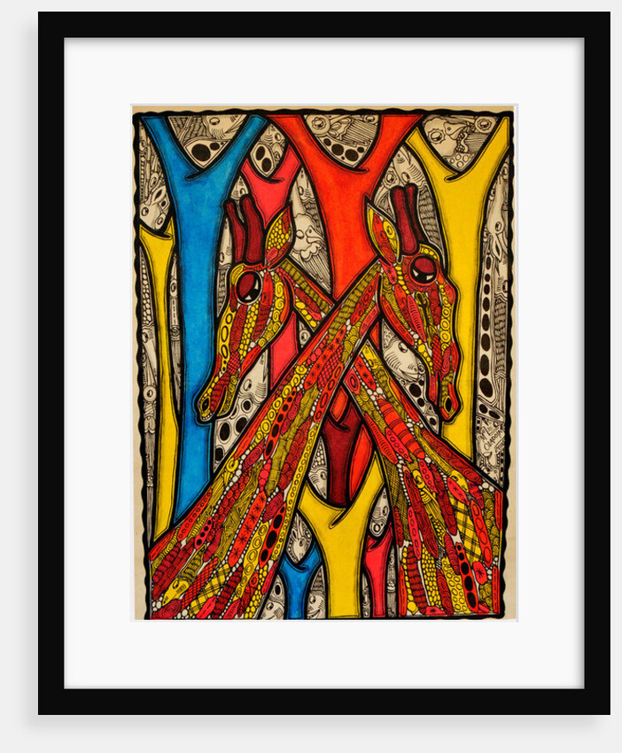 Lovers, 2013 by Muktair Oladoja