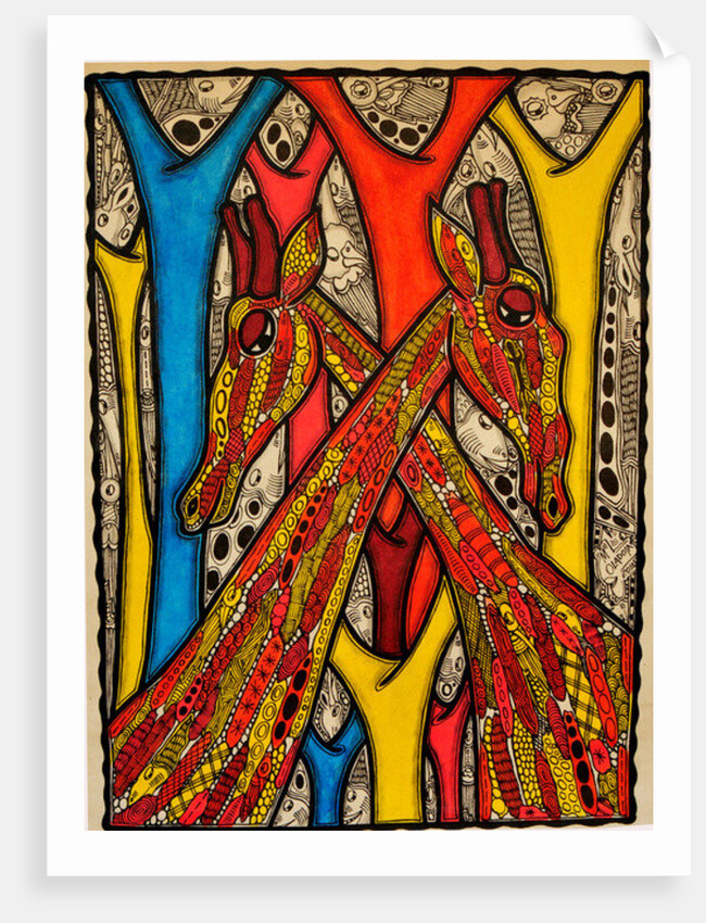 Lovers, 2013 by Muktair Oladoja