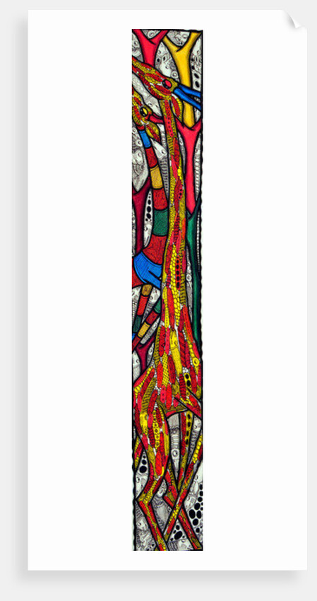 Giraffe, 2014 by Muktair Oladoja