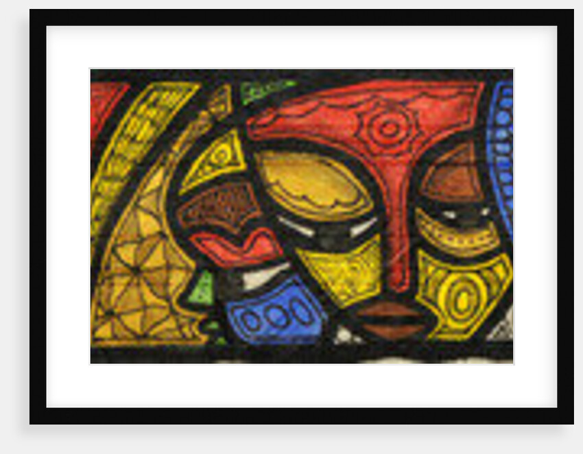 Mask, 2014 by Muktair Oladoja