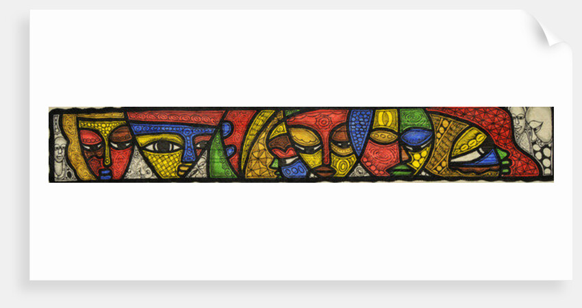 Mask, 2014 by Muktair Oladoja