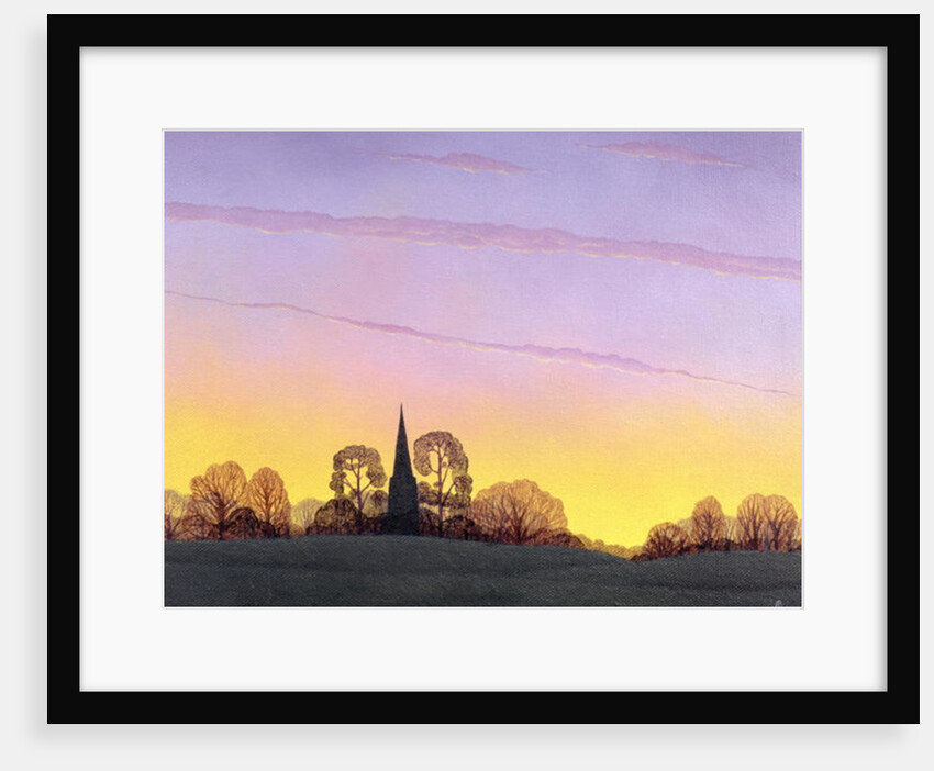 Towards Grandborough, 2004 by Ann Brain