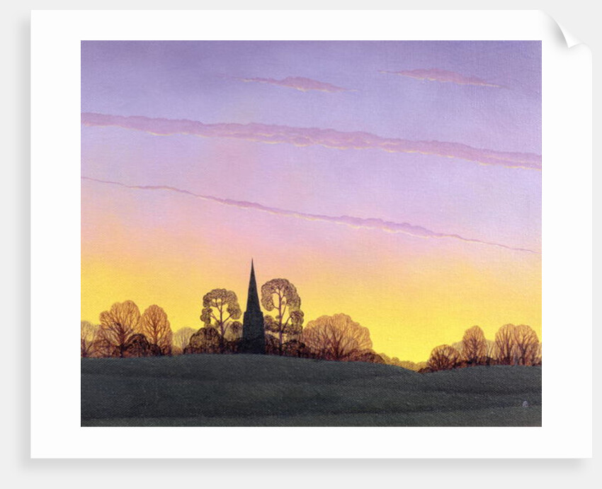 Towards Grandborough, 2004 by Ann Brain