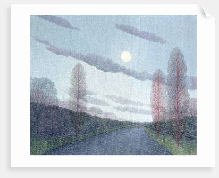 Pale Moon, 2002 by Ann Brain