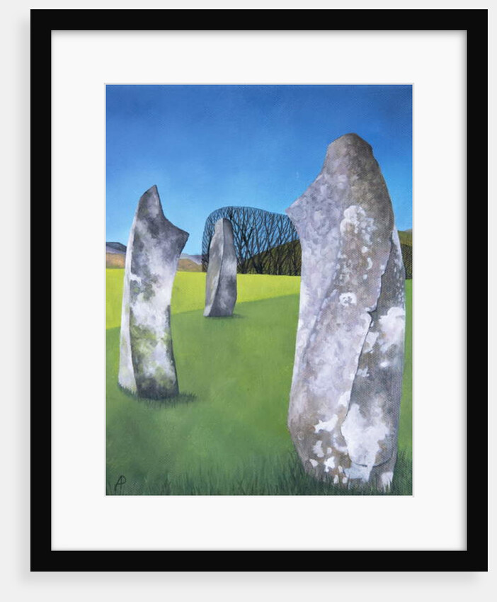Kilmartin Stones 2, 2018 by Ann Brain
