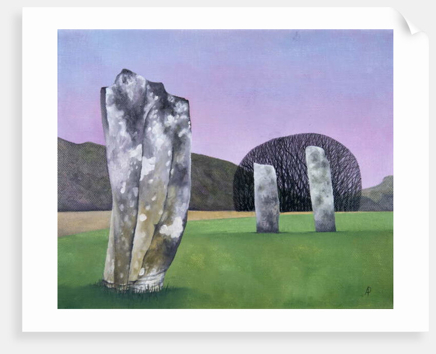 Kilmartin Stones 1, 2018 by Ann Brain