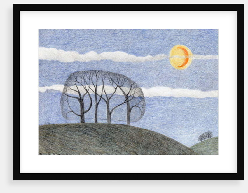 Magic Moon, 2017 by Ann Brain