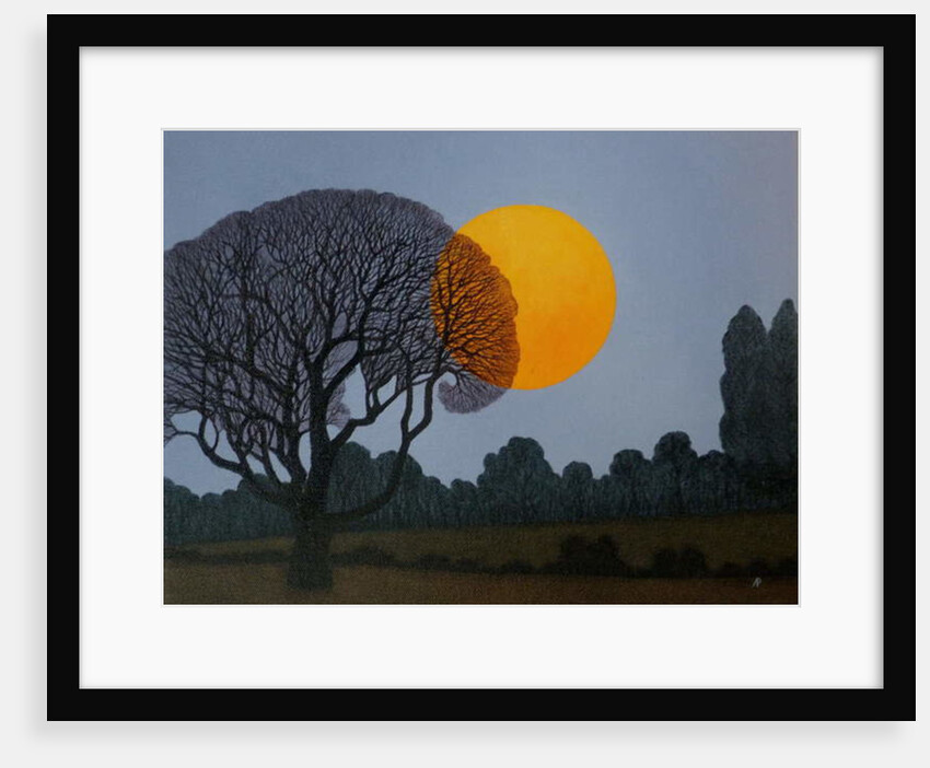 Rising Moon, 2014 by Ann Brain