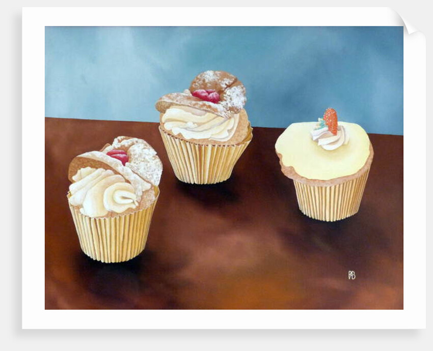 Three Cakes, 1998 by Ann Brain