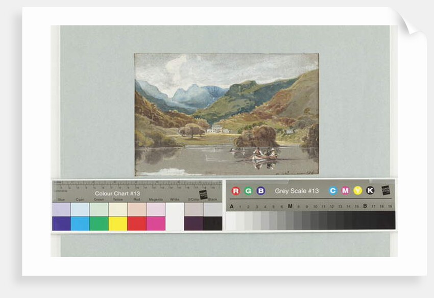 Brathay Hall, 1808 by John Harden