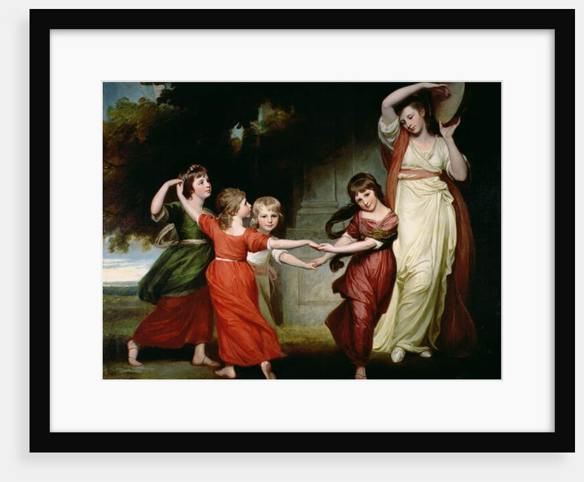 The Gower Family, c.1776-77 by George Romney
