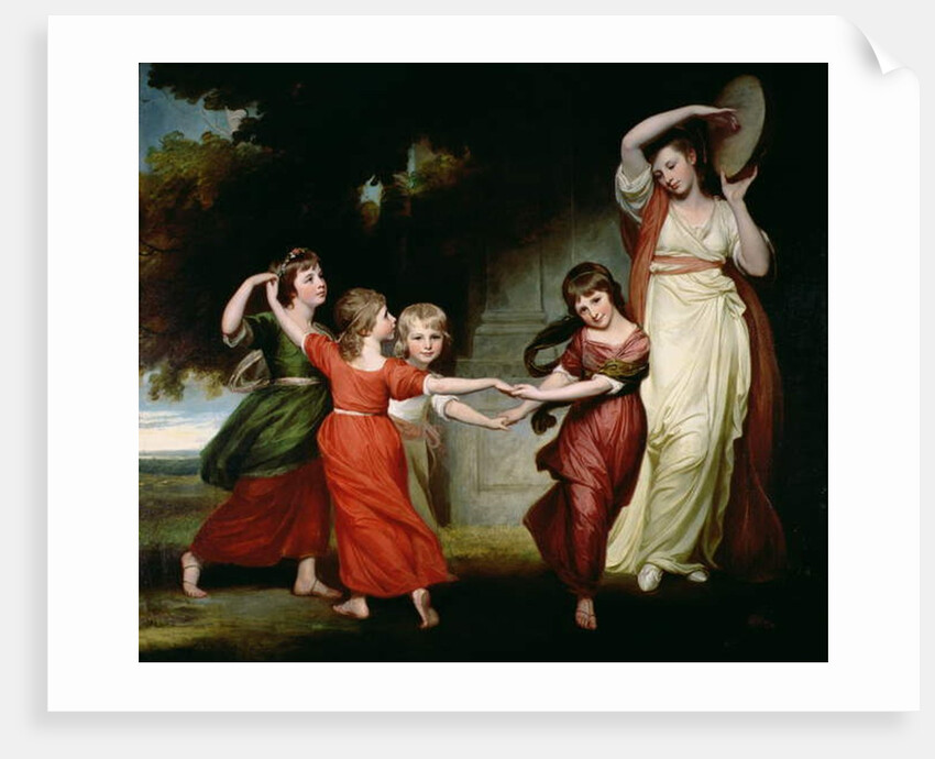The Gower Family, c.1776-77 by George Romney