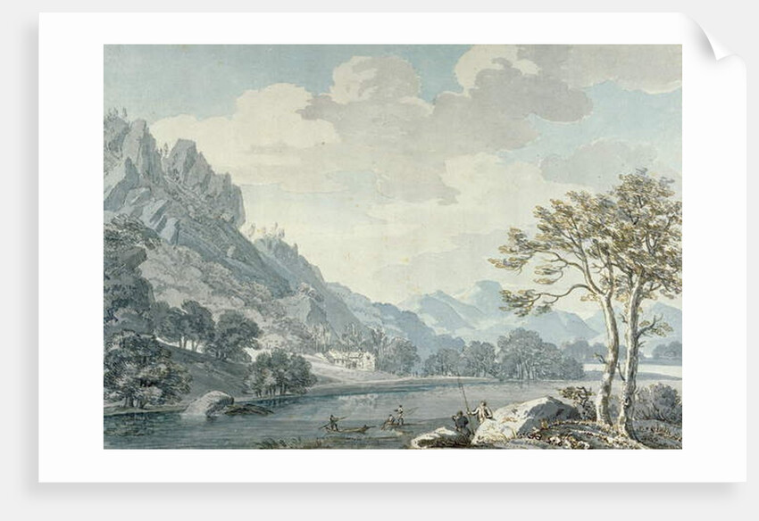 View of Ullswater from Pooley Bridge by Thomas Sunderland