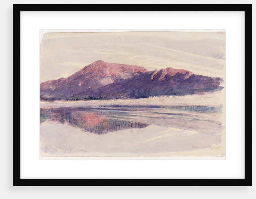 Dawn Coniston, 1873 by John Ruskin