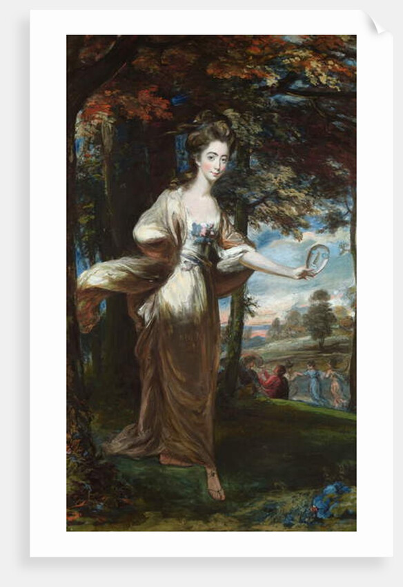 Portrait of an Actress by Daniel Gardner