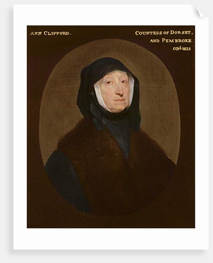 Lady Ann Clifford, Countess of Dorset and Pembroke by John Bracken