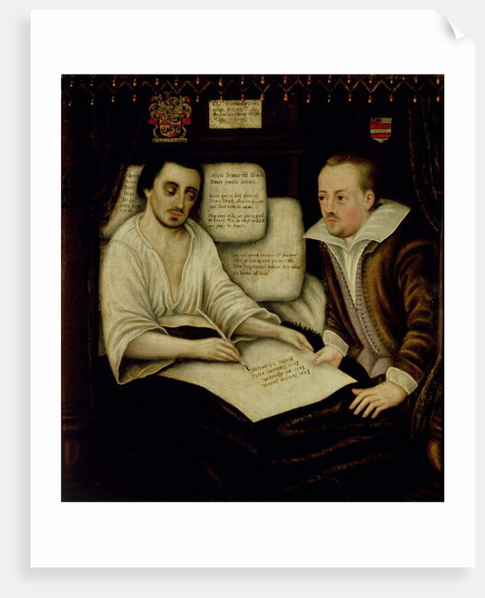 Thomas Braithwaite of Ambleside making his Will by English School