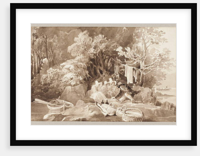 Picnic and Boat by John Harden