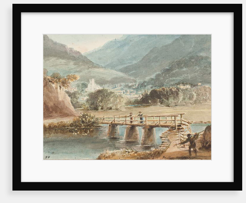 Old Miller Bridge, 1843 by John Harden
