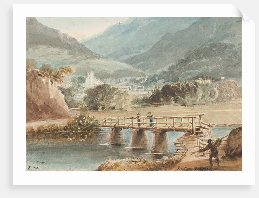 Old Miller Bridge, 1843 by John Harden