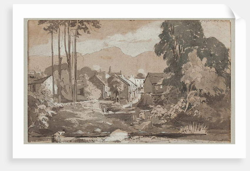 View East to Ambleside, 1812 by John Harden