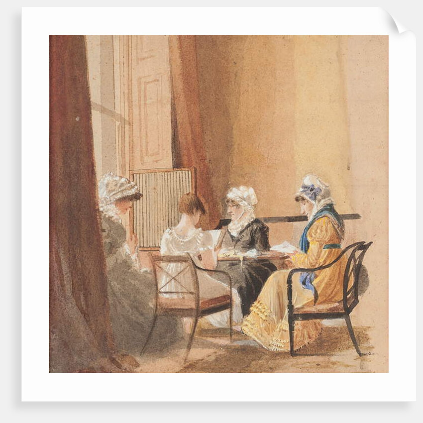 Reading and weaving by John Harden