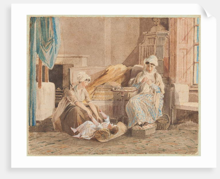 Romp with baby Jo by John Harden