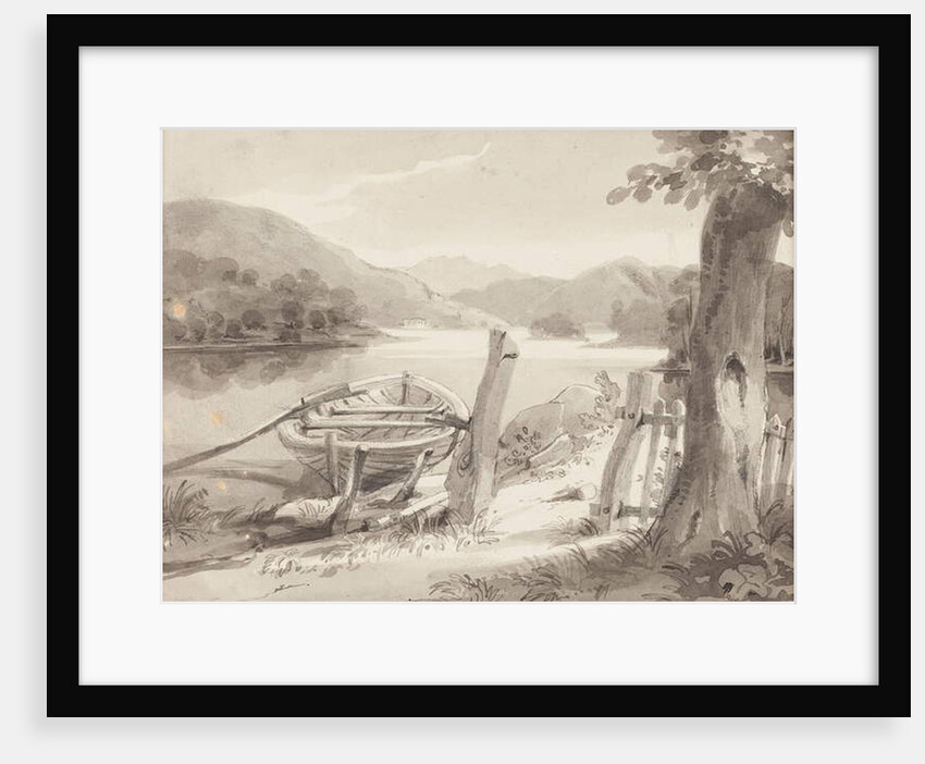 Boat at Bowness by John Harden