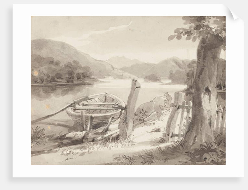 Boat at Bowness by John Harden